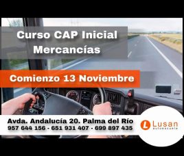 Curso CAP inicial Mercancías!!