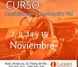 Curso de Sensibilización y Reeducación Vial